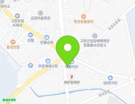 1564 Cheongbori-ro, Mujang-myeon, Gochang-gun, Jeonbuk-do, Republic of Korea Map