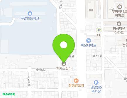 82 Gyeongam 5-gil, Gunsan-si, Jeonbuk-do, Republic of Korea Map
