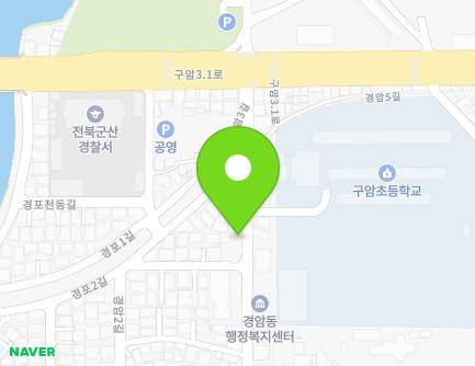 61 Gyeongam 3-gil, Gunsan-si, Jeonbuk-do, Republic of Korea Map