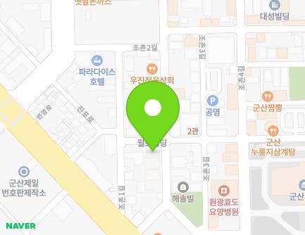 15 Jochon 2-gil, Gunsan-si, Jeonbuk-do, Republic of Korea Map