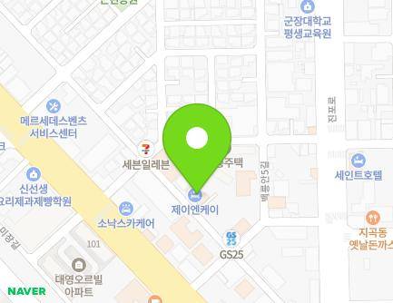 20 Baengneungan 1-gil, Gunsan-si, Jeonbuk-do, Republic of Korea Map