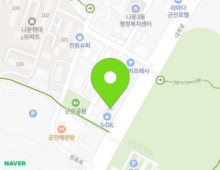 424 Daehak-ro, Gunsan-si, Jeonbuk-do, Republic of Korea Map