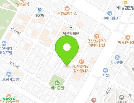 61 Bugok 1-gil, Gunsan-si, Jeonbuk-do, Republic of Korea Map