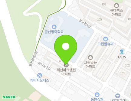 30-3 Sangnaun 3-gil, Gunsan-si, Jeonbuk-do, Republic of Korea Map