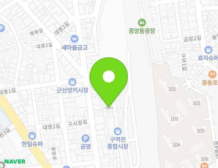 39 Daemyeong 3-gil, Gunsan-si, Jeonbuk-do, Republic of Korea Map