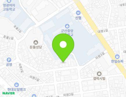34 Miwon 3-gil, Gunsan-si, Jeonbuk-do, Republic of Korea Map