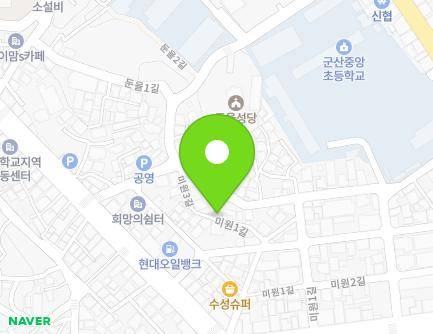 65-9 Miwon 3-gil, Gunsan-si, Jeonbuk-do, Republic of Korea Map