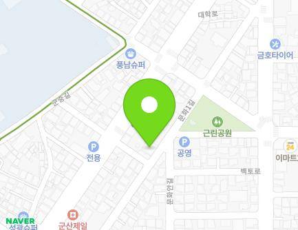 63 Munhwa 1-gil, Gunsan-si, Jeonbuk-do, Republic of Korea Map