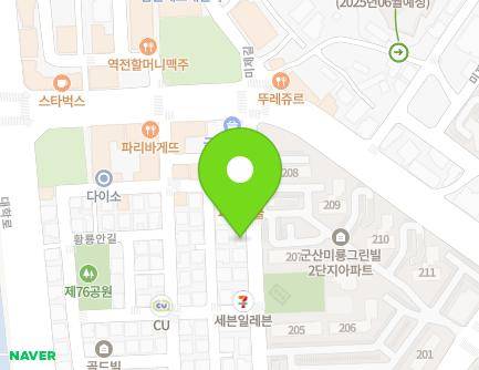 12 Hwangnyong 2-gil, Gunsan-si, Jeonbuk-do, Republic of Korea Map