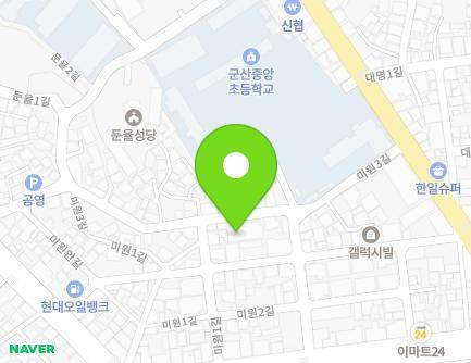 35 Miwon 3-gil, Gunsan-si, Jeonbuk-do, Republic of Korea Map