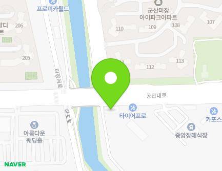 163 Gongdan-daero, Gunsan-si, Jeonbuk-do, Republic of Korea Map