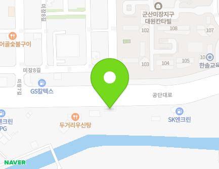 77 Gongdan-daero, Gunsan-si, Jeonbuk-do, Republic of Korea Map
