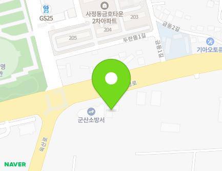 312 Beonyeong-ro, Gunsan-si, Jeonbuk-do, Republic of Korea Map