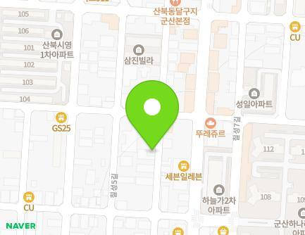 123 Chilseong 6-gil, Gunsan-si, Jeonbuk-do, Republic of Korea Map