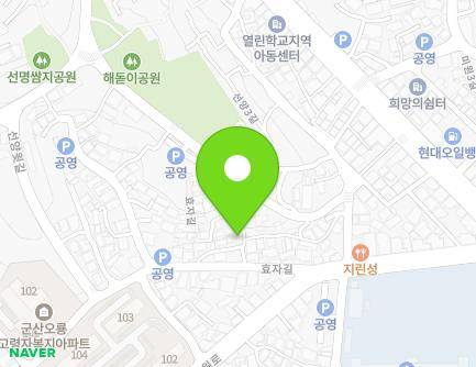 23-8 Hyoja-gil, Gunsan-si, Jeonbuk-do, Republic of Korea Map