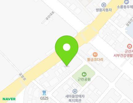 63 Soryong 1-gil, Gunsan-si, Jeonbuk-do, Republic of Korea Map