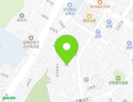 45-6 Oryong-ro, Gunsan-si, Jeonbuk-do, Republic of Korea Map