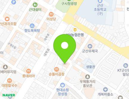 37 Uchetong-geori 2-gil, Gunsan-si, Jeonbuk-do, Republic of Korea Map
