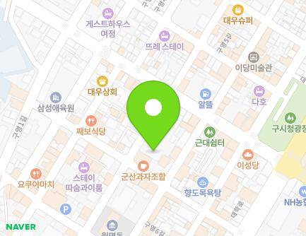 74 Guyeong 5-gil, Gunsan-si, Jeonbuk-do, Republic of Korea Map