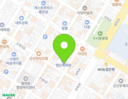 69 Guyeong 7-gil, Gunsan-si, Jeonbuk-do, Republic of Korea Map