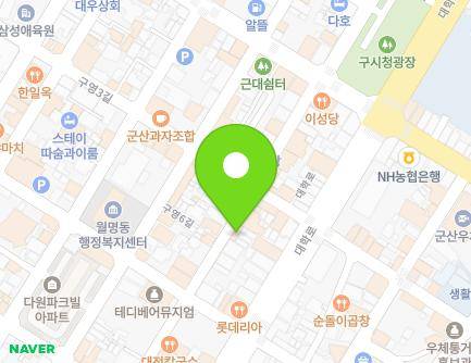 58 Guyeong 7-gil, Gunsan-si, Jeonbuk-do, Republic of Korea Map