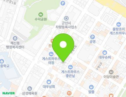 15-11 Guyeong 4-gil, Gunsan-si, Jeonbuk-do, Republic of Korea Map