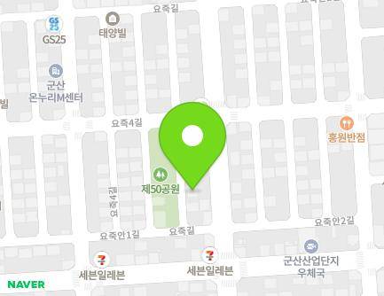 37-10 Yojuk-gil, Gunsan-si, Jeonbuk-do, Republic of Korea Map