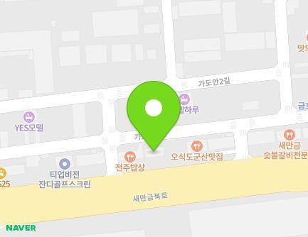 263 Saemangeumbuk-ro, Gunsan-si, Jeonbuk-do, Republic of Korea Map