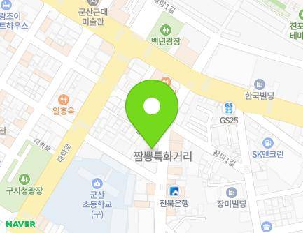 41 Dongnyeong-gil, Gunsan-si, Jeonbuk-do, Republic of Korea Map
