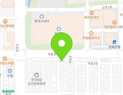 120 Baengneung-ro, Gunsan-si, Jeonbuk-do, Republic of Korea Map
