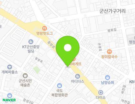 135 Jungang-ro, Gunsan-si, Jeonbuk-do, Republic of Korea Map