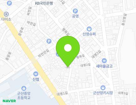 24-1 Yakjeon-gil, Gunsan-si, Jeonbuk-do, Republic of Korea Map