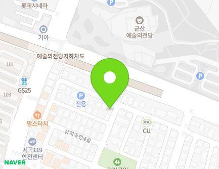 49 Sangjigogan 4-gil, Gunsan-si, Jeonbuk-do, Republic of Korea Map