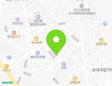 40 Sinyeong 1-gil, Gunsan-si, Jeonbuk-do, Republic of Korea Map