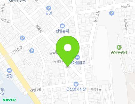 13 Pyeonghwa-gil, Gunsan-si, Jeonbuk-do, Republic of Korea Map