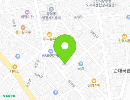 54 Pyeonghwa-gil, Gunsan-si, Jeonbuk-do, Republic of Korea Map