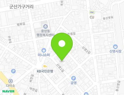 52-16 Sinyeong 1-gil, Gunsan-si, Jeonbuk-do, Republic of Korea Map