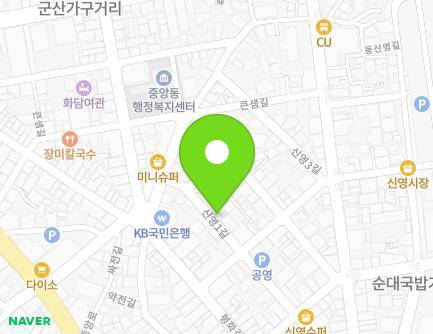 44 Sinyeong 1-gil, Gunsan-si, Jeonbuk-do, Republic of Korea Map