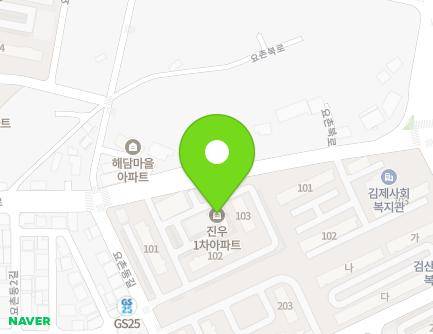 56 Yochondong-gil, Gimje-si, Jeonbuk-do, Republic of Korea Map