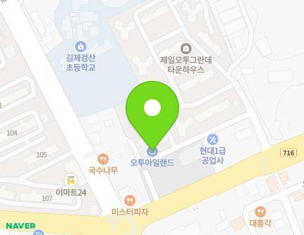 13 Seungam-gil, Gimje-si, Jeonbuk-do, Republic of Korea Map