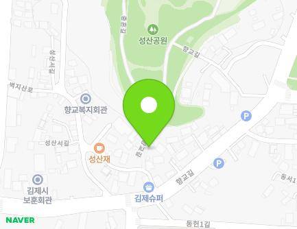 47-14 Hyanggyo-gil, Gimje-si, Jeonbuk-do, Republic of Korea Map