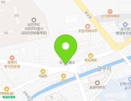 2 Bongdu 4-gil, Geumgu-myeon, Gimje-si, Jeonbuk-do, Republic of Korea Map
