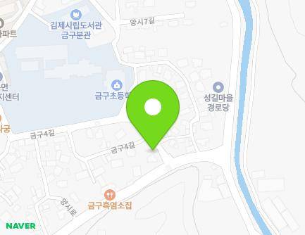30-14 Geumgu 4-gil, Geumgu-myeon, Gimje-si, Jeonbuk-do, Republic of Korea Map
