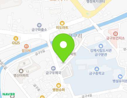 44-7 Geumgu-ro, Geumgu-myeon, Gimje-si, Jeonbuk-do, Republic of Korea Map