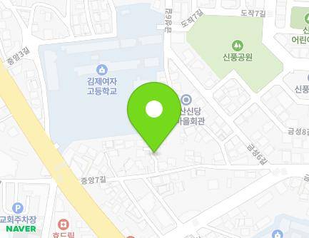 23-6 Jungang 7-gil, Gimje-si, Jeonbuk-do, Republic of Korea Map