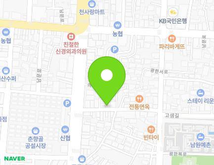 13 Gosaem-gil, Namwon-si, Jeonbuk-do, Republic of Korea Map