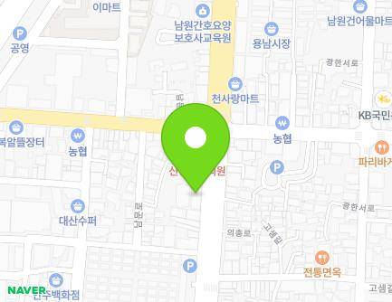 59 Uichong-ro, Namwon-si, Jeonbuk-do, Republic of Korea Map