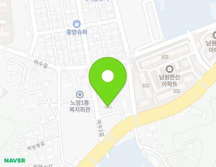 8 Yeosu 2-gil, Namwon-si, Jeonbuk-do, Republic of Korea Map