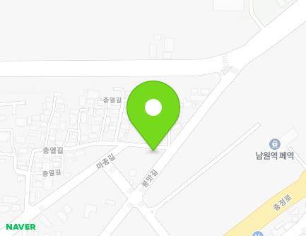 38 Chungyeol-gil, Namwon-si, Jeonbuk-do, Republic of Korea Map