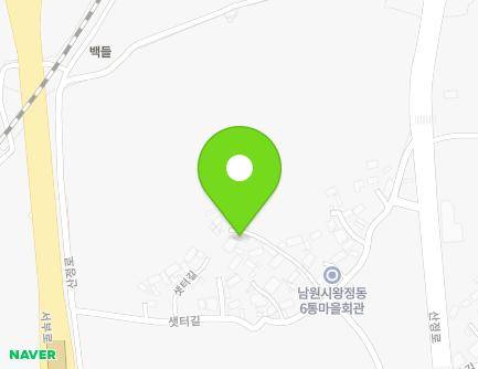 110-17 Saetteo-gil, Namwon-si, Jeonbuk-do, Republic of Korea Map